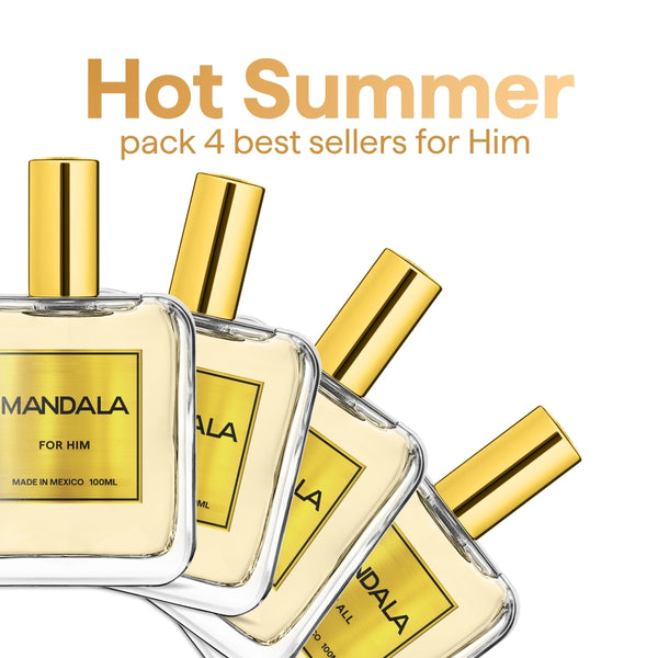 Hot Summer - Pack exclusivo de 4 perfumes de verano for Him
