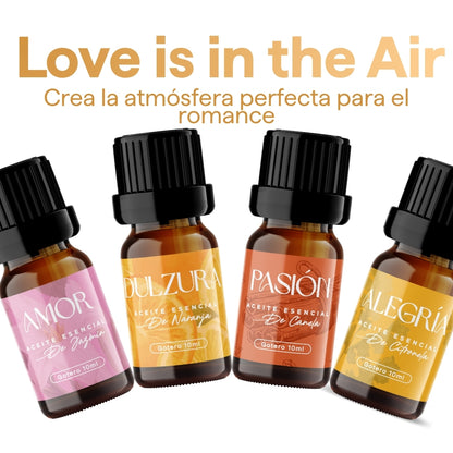 Love is in the Air - Aceites Esenciales para crear una atmósfera romantica