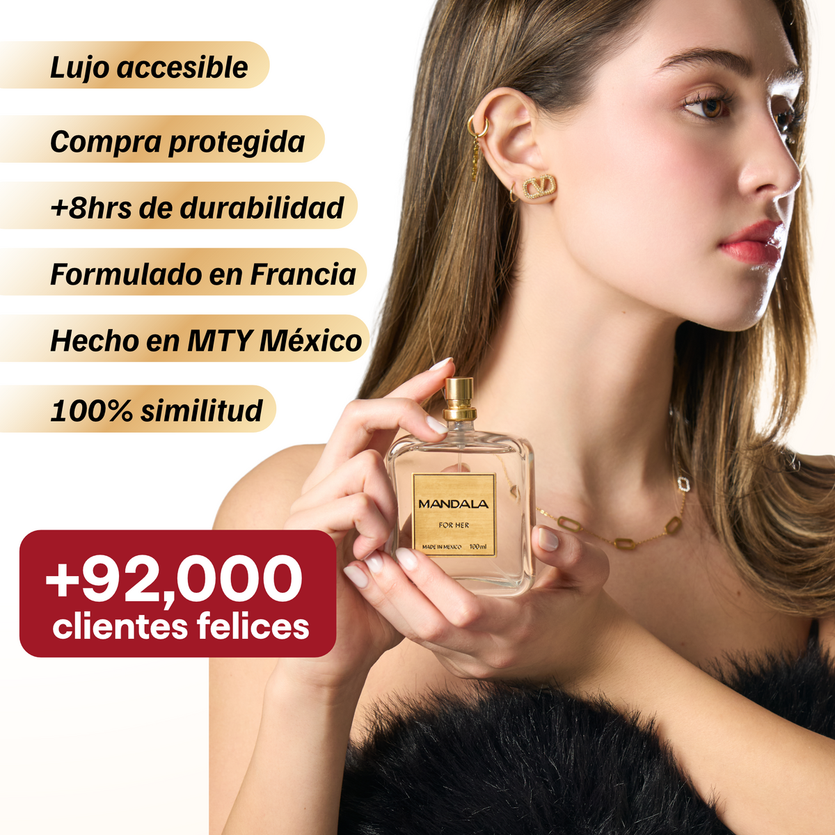 Perfume Mandala de 100 ml con su empaque original